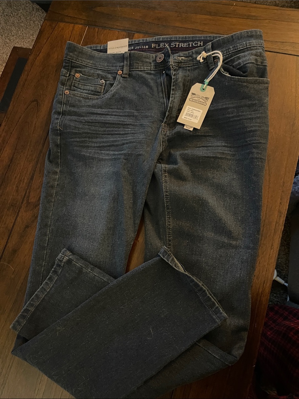 Alexander Julian Men's Dark Wash Flex Stretch Jeans